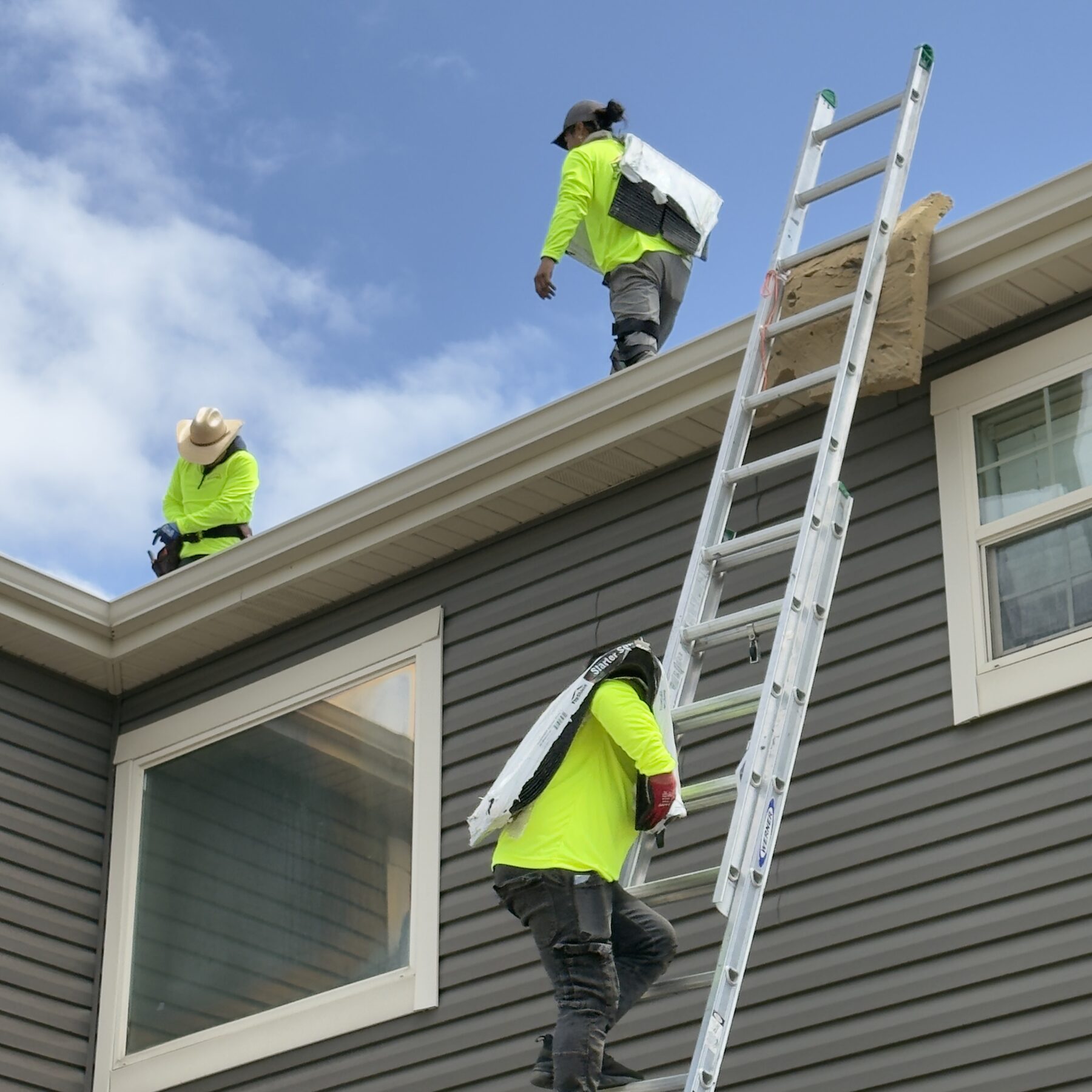 Hail-damage insurance claim repair in Thornton