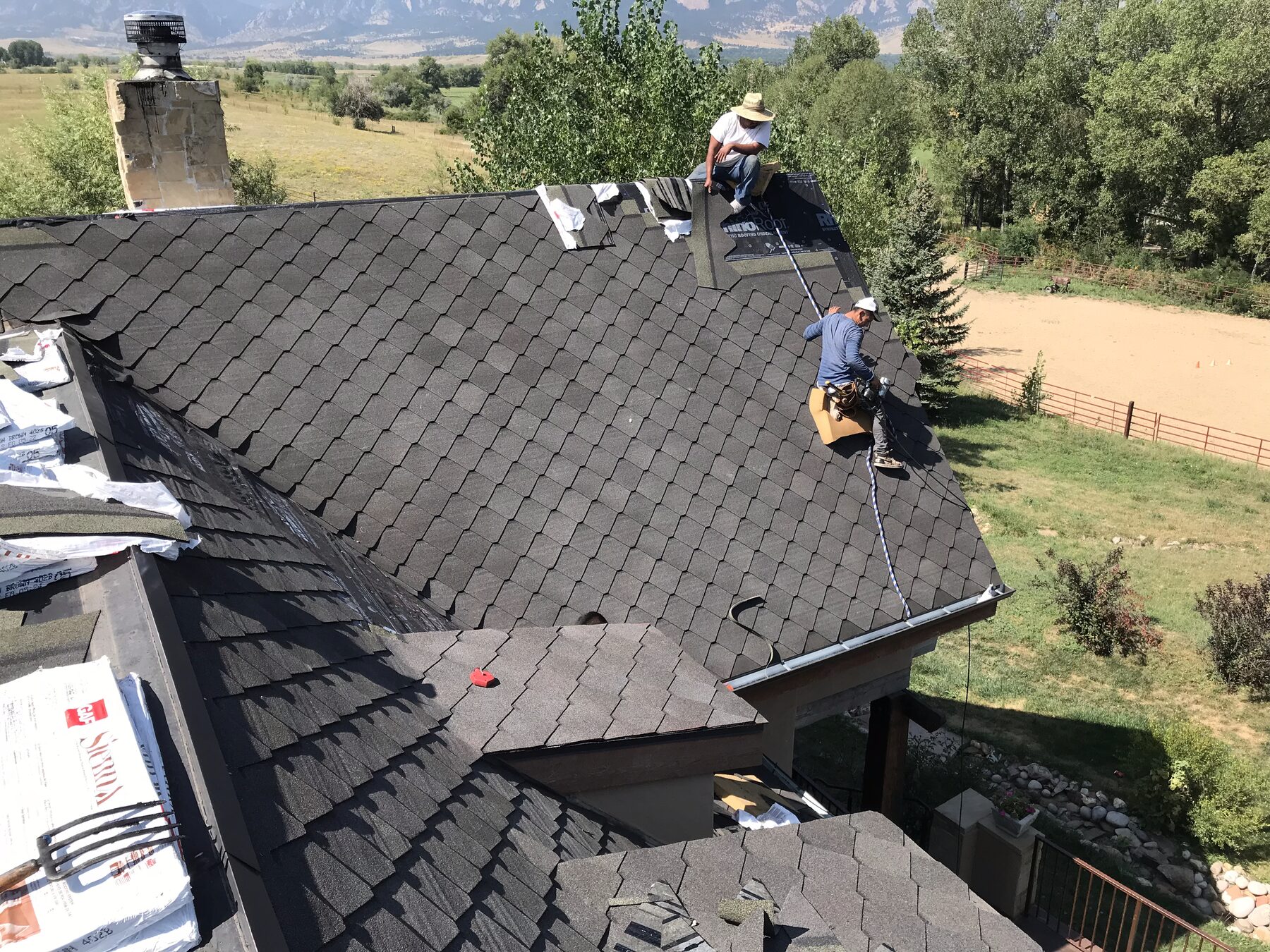 Roofco roof installation in Centennial, Colorado