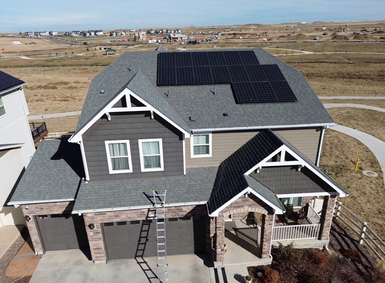 Roofco finished roof project, Denver Metro
